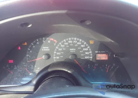 2001 Chevrolet Camaro из США, поврежденный, VIN 2G1FP32K712143901